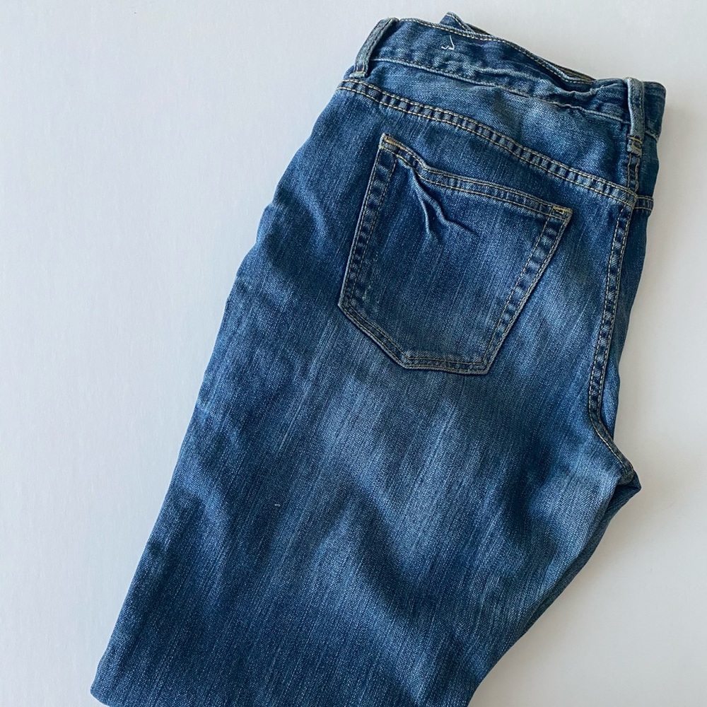 Charlotte Russe Dark Distressed Jeans